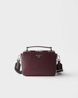Bolso Prada Brique mediano de piel Saffiano
