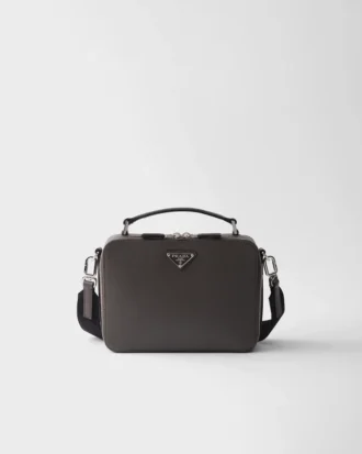 Bolso Prada Brique mediano de piel Saffiano
