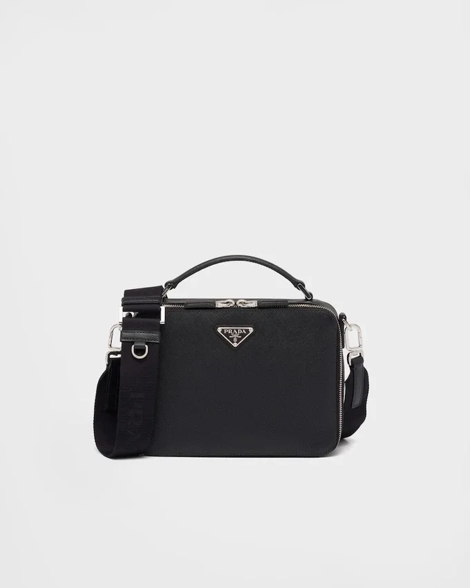 Bolso Prada Brique mediano de piel Saffiano Bolso Prada Brique mediano de piel Saffiano