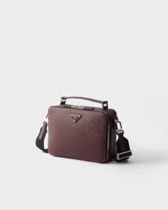 Bolso Prada Brique mediano de piel Saffiano