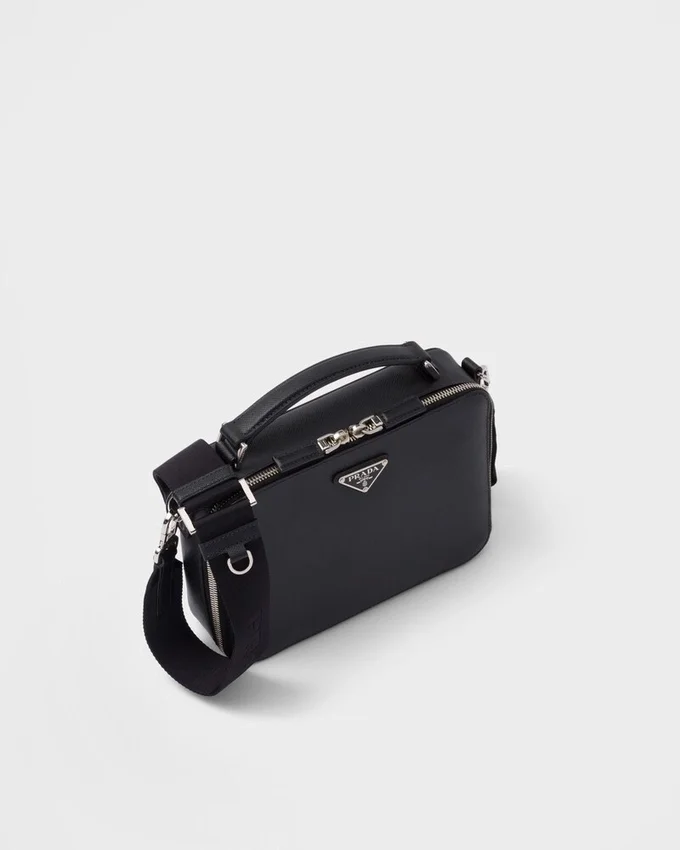 Bolso Prada Brique mediano de piel Saffiano Bolso Prada Brique mediano de piel Saffiano