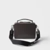 Bolso Prada Brique mediano de piel Saffiano Bolso Prada Brique mediano de piel Saffiano