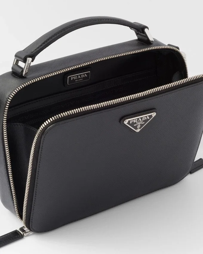 Bolso Prada Brique mediano de piel Saffiano Bolso Prada Brique mediano de piel Saffiano