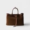 Bolso Prada Buckle de gamuza con cinturón Bolso Prada Buckle de gamuza con cinturón