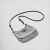 Bolso Prada Cleo de satén con cristales Bolso Prada Cleo de satén con cristales