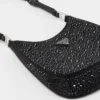 Bolso Prada Cleo de satén con cristales Bolso Prada Cleo de satén con cristales