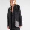 Bolso Prada Cleo de satén con cristales Bolso Prada Cleo de satén con cristales