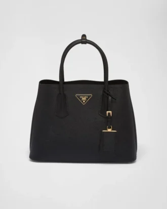 Bolso Prada Double mediano de piel Saffiano