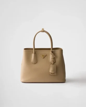 Bolso Prada Double mediano de piel Saffiano