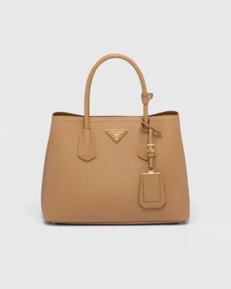 Bolso Prada Double mediano de piel Saffiano