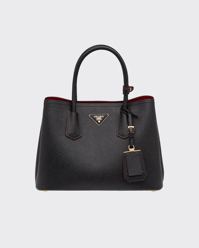 Bolso Prada Double mediano de piel Saffiano Bolso Prada Double mediano de piel Saffiano
