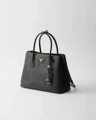 Bolso Prada Double mediano de piel Saffiano