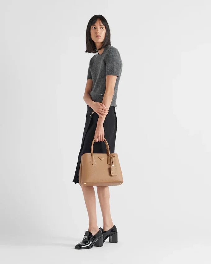 Bolso Prada Double mediano de piel Saffiano Bolso Prada Double mediano de piel Saffiano