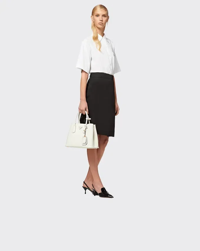 Bolso Prada Double mediano de piel Saffiano Bolso Prada Double mediano de piel Saffiano