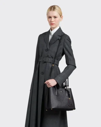 Bolso Prada Double mediano de piel Saffiano