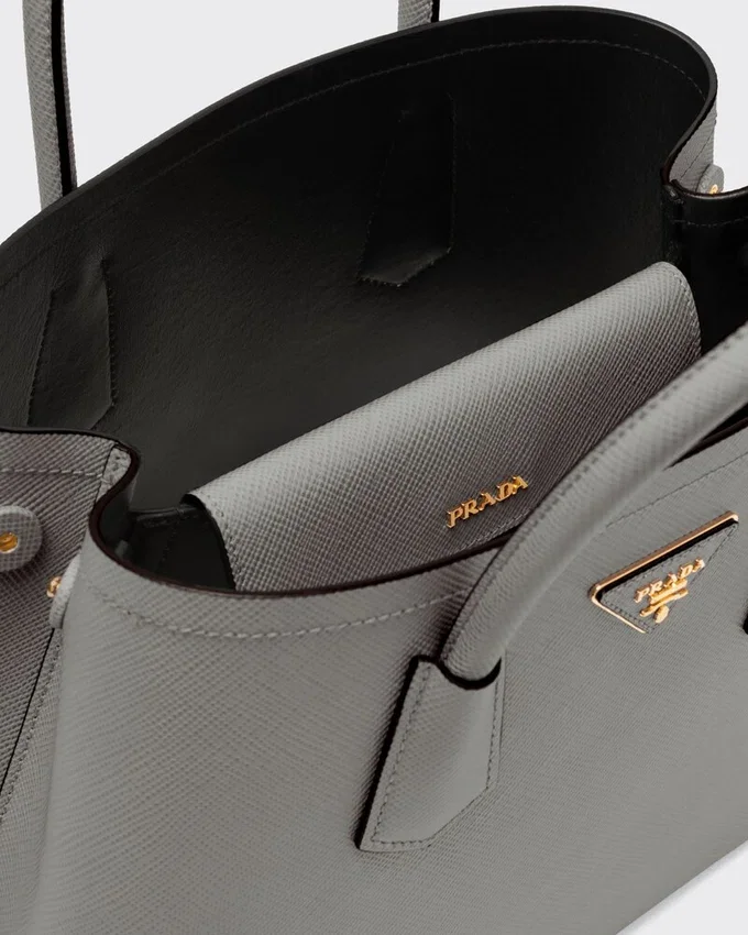 Bolso Prada Double mediano de piel Saffiano Bolso Prada Double mediano de piel Saffiano