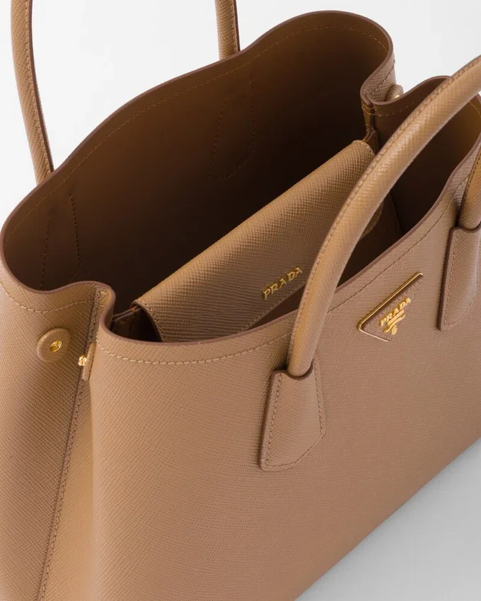 Bolso Prada Double mediano de piel Saffiano Bolso Prada Double mediano de piel Saffiano