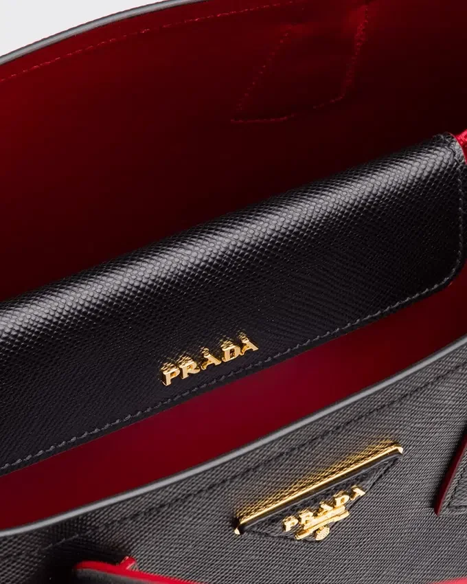 Bolso Prada Double mediano de piel Saffiano Bolso Prada Double mediano de piel Saffiano