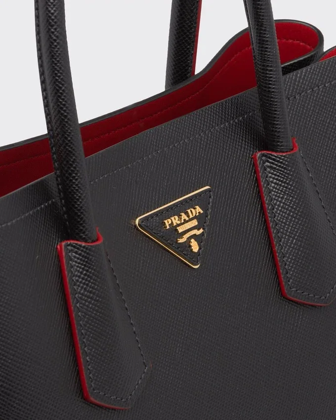 Bolso Prada Double mediano de piel Saffiano Bolso Prada Double mediano de piel Saffiano