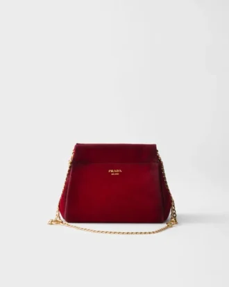 Bolso Prada EnchaîNa Mini de gamuza