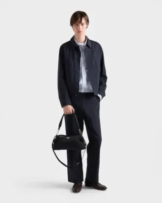 Bolso Prada Explore de Re-Nylon y cuero