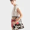 Bolso Prada Galleria mediano de piel estampada