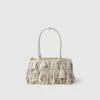 Bolso Prada Galleria mediano de piel napa con flecos y tachuelas Bolso Prada Galleria mediano de piel napa con flecos y tachuelas