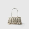 Bolso Prada Galleria mediano de piel napa con flecos y tachuelas Bolso Prada Galleria mediano de piel napa con flecos y tachuelas
