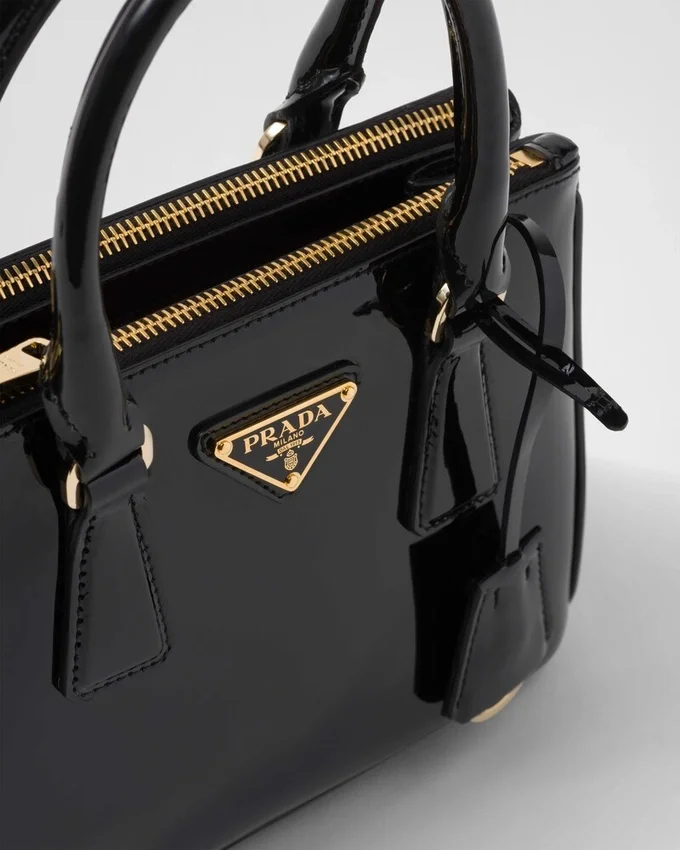 Bolso Prada Galleria Mini de charol Bolso Prada Galleria Mini de charol