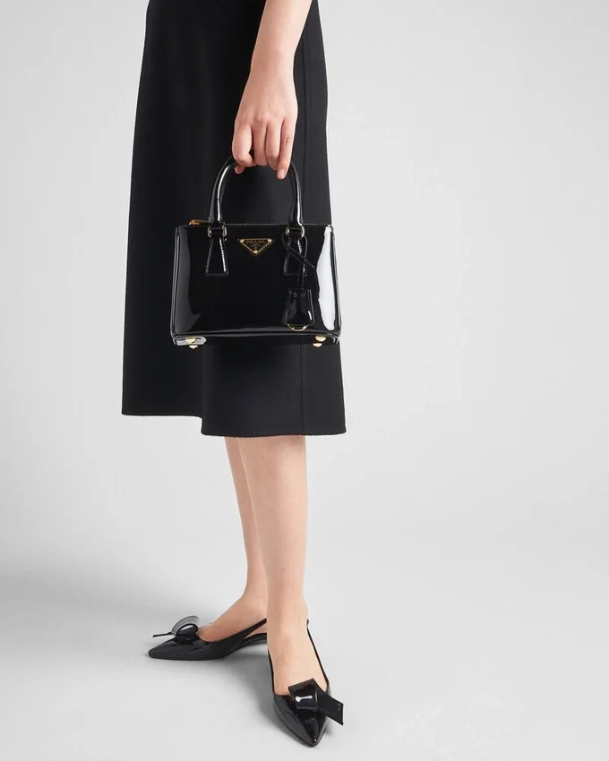 Bolso Prada Galleria Mini de charol Bolso Prada Galleria Mini de charol