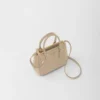 Bolso Prada Galleria Mini de piel de avestruz Bolso Prada Galleria Mini de piel de avestruz