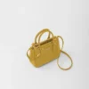 Bolso Prada Galleria Mini de piel de avestruz Bolso Prada Galleria Mini de piel de avestruz