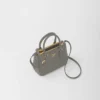 Bolso Prada Galleria Mini de piel de avestruz Bolso Prada Galleria Mini de piel de avestruz