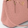 Bolso Prada Galleria Mini de piel de avestruz Bolso Prada Galleria Mini de piel de avestruz