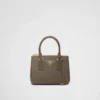 Bolso Prada Galleria Mini de piel de cocodrilo