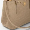 Bolso Prada Galleria Mini de piel de cocodrilo Bolso Prada Galleria Mini de piel de cocodrilo