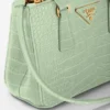 Bolso Prada Galleria Mini de piel de cocodrilo Bolso Prada Galleria Mini de piel de cocodrilo