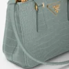 Bolso Prada Galleria Mini de piel de cocodrilo