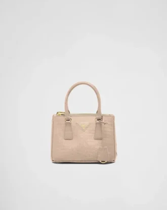 Bolso Prada Galleria Mini de piel de lagarto