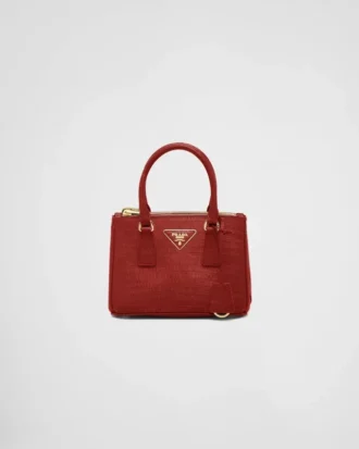 Bolso Prada Galleria Mini de piel de lagarto