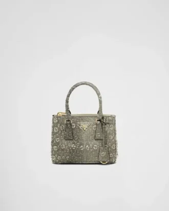 Bolso Prada Galleria Mini de piel de lagarto