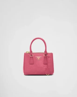 Bolso Prada Galleria Mini de piel de lagarto