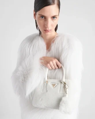 Bolso Prada Galleria Mini de piel de oveja
