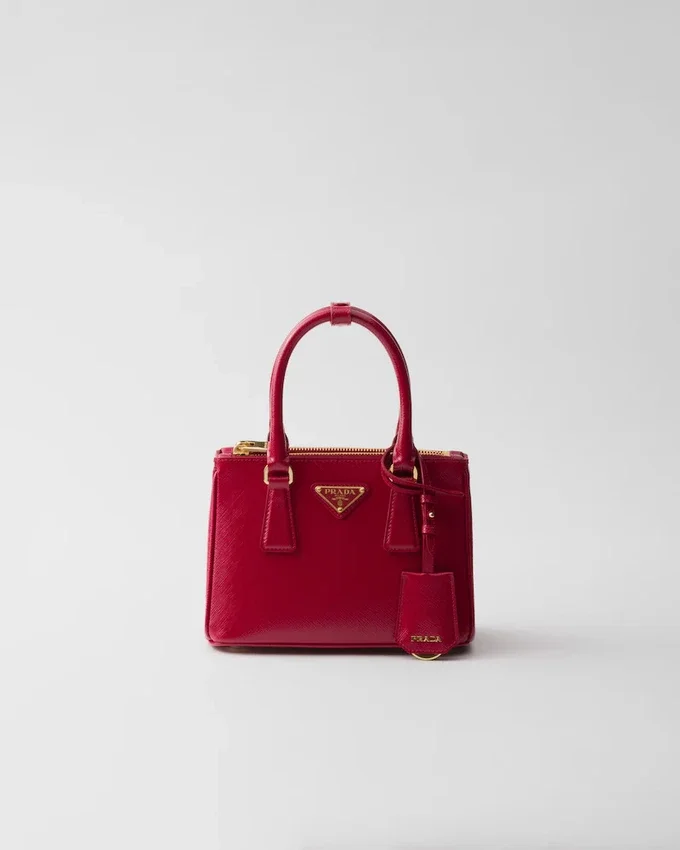 Bolso Prada Galleria Mini Saffiano en charol Bolso Prada Galleria Mini Saffiano en charol