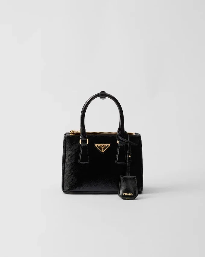 Bolso Prada Galleria Mini Saffiano en charol Bolso Prada Galleria Mini Saffiano en charol