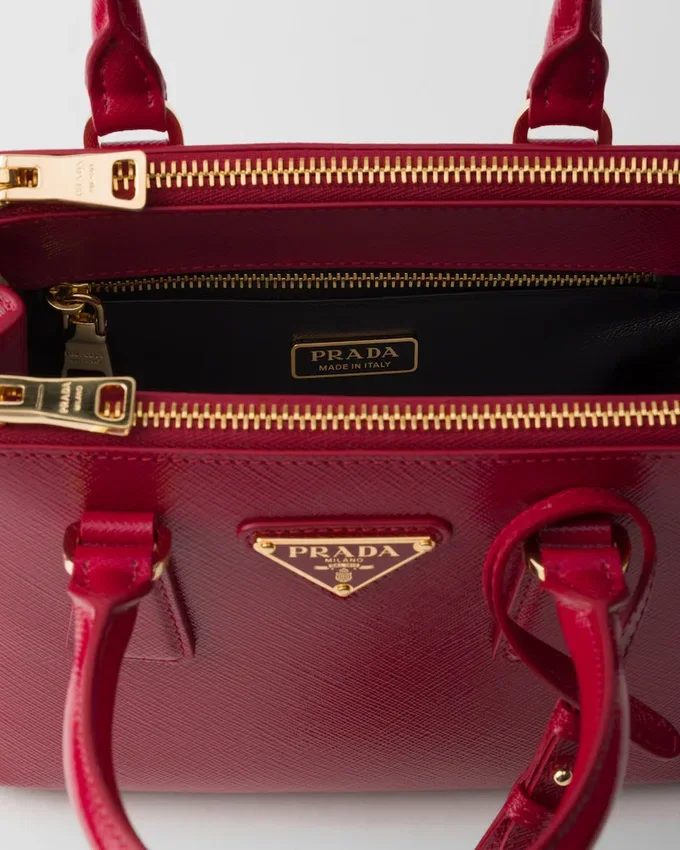 Bolso Prada Galleria Mini Saffiano en charol Bolso Prada Galleria Mini Saffiano en charol