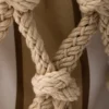 Bolso Prada Noua mediano de macramé de algodón Bolso Prada Noua mediano de macramé de algodón
