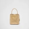 Bolso Prada Panier de satén con cristales Bolso Prada Panier de satén con cristales