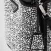 Bolso Prada Panier de satén con cristales Bolso Prada Panier de satén con cristales