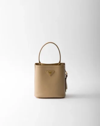Bolso Prada Panier Mini de piel Saffiano Bolso Prada Panier Mini de piel Saffiano